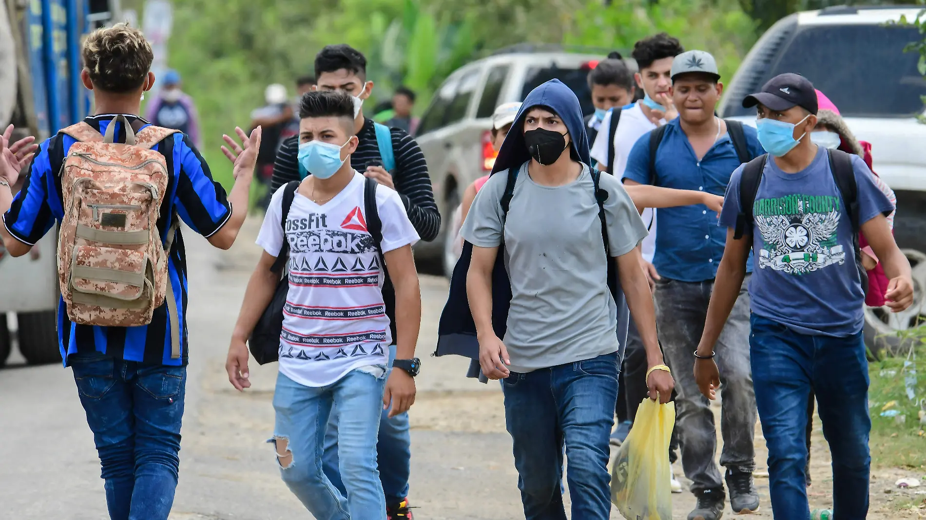 migrantes honduras eu AFP